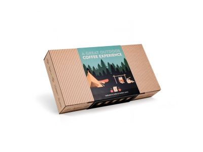 The Brew Company Outdoor coffee gift box, 10x300 ml