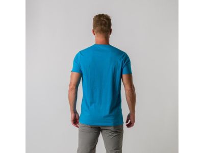 Northfinder EDUARD t-shirt with pictogram, blue