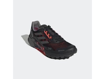 adidas Terrex Agravic Flow 2.0 Gore-Tex Trail Running sneakersy, Core Black/Grey Four/Cloud White