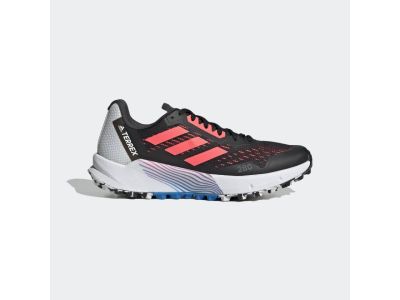 Adidas women&amp;#39;s cycling shoes TERREX AGRAVIC FLOW 2.0 TRAIL RUNNING, Core Black / Turbo / Blue Rush