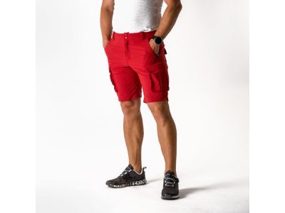 Northfinder HOUSTON travel ripstop shorts, dark red