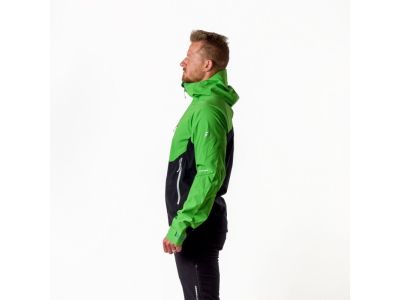 Northfinder DAVIAN bunda, čierna/zelená