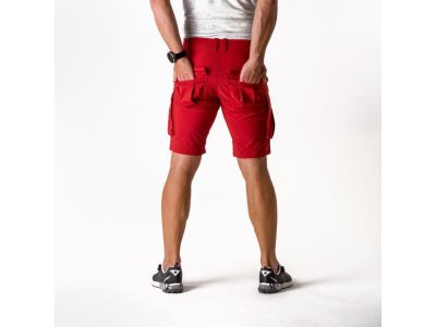 Northfinder HOUSTON travel ripstop shorts, dark red