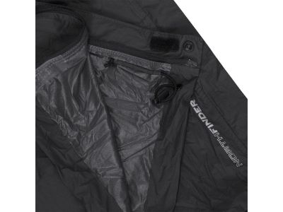 Northfinder NORTHKIT wodoodporne spodnie składane, czarne