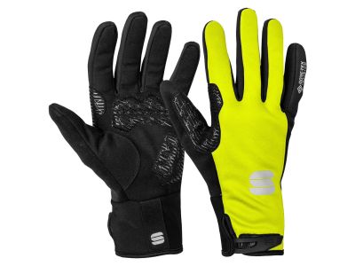 Sportful WindStopper Essential 2 rukavice, žltá/čierna