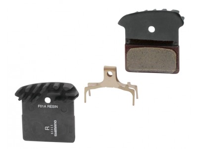 Shimano F01A brake pads with polymer cooling