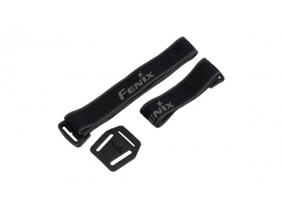 Set of black Fenix ​​AFH-02 straps for Fenix ​​headlights