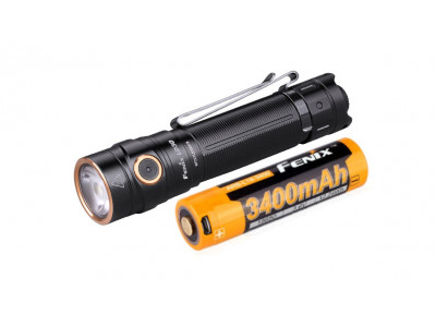 Fenix LD30 LED flashlight + USB battery 3400 mAh