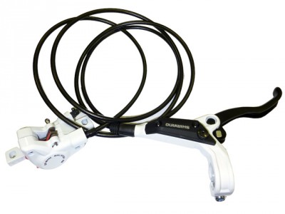 Hamulec tarczowy Shimano Deore BR-M445 tył biały 1700 mm WYPRZEDAŻ