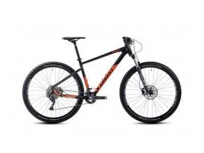 GHOST Kato Advanced 29 bike, black/orange matt