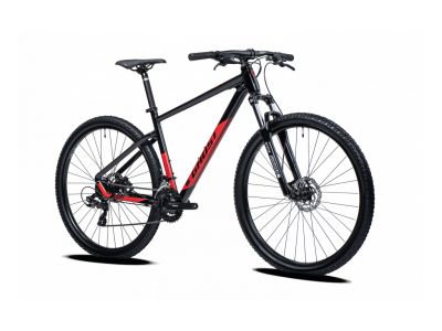 GHOST KATO Base 29 bicykel, black/red gloss