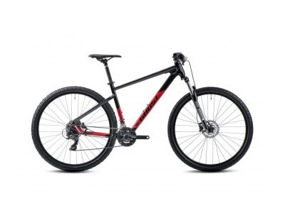 GHOST KATO Base 29 bike, black/red gloss