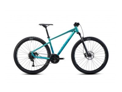 GHOST KATO Universal 29 bicycle, green pearl/azur blue metallic