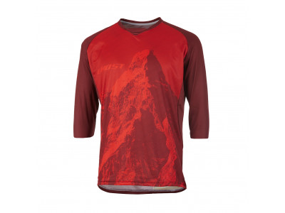 GHOST MTN Ride Line 3/4 jersey, red