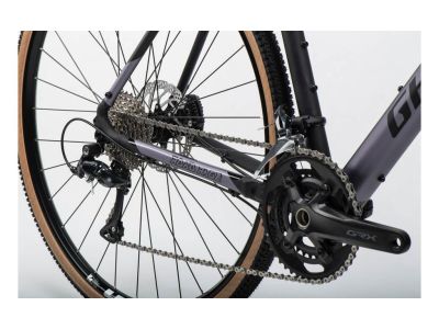 GHOST Road Rage Base 28 bicycle, black matt/purple grey