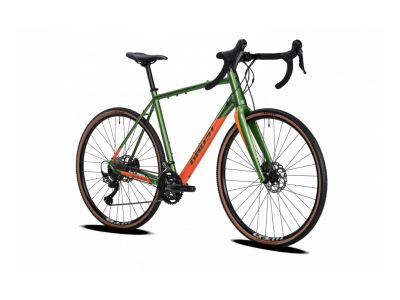 Bicicleta GHOST Road Rage Essential 28, kaki lucios/portocaliu,
