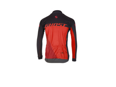 Koszulka rowerowa GHOST Performance Evo, czarno-czerwona