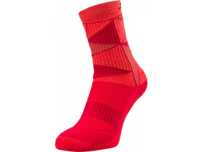 SILVINI Vallonga socks, red/merlot