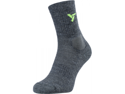 Silvini Lattari socks, grey/lime