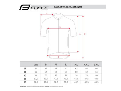 Koszulka rowerowa FORCE View, czarno/szara/biała