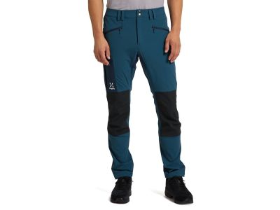 Pantaloni Haglöfs Rugged Slim, albastru/negru