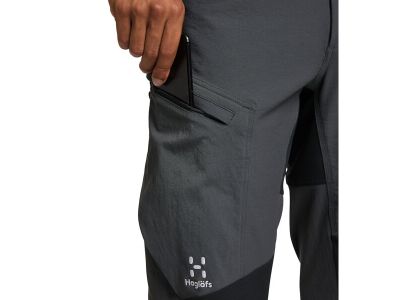 Haglöfs Rugged Standard kalhoty, šedá/černá
