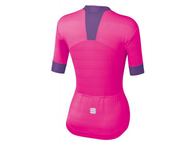Sportful Kelly, damska koszulka rowerowa w kolorze różowym
