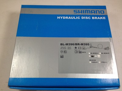Tylny hydrauliczny hamulec tarczowy Shimano BL-M396
