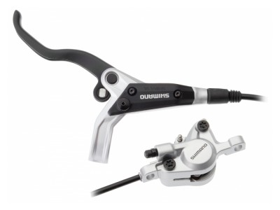 Shimano BR-M445 kotoučová brzda přední stříbrná AKCE