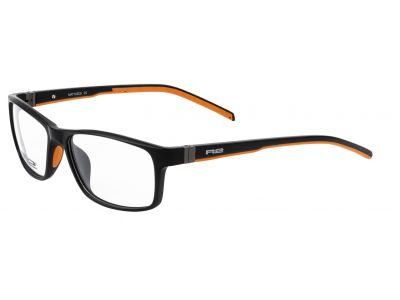 R2 Sportovní Dioptrické brýle CLERIC MAT103C3, černo/oranžová