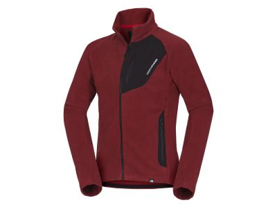 Northfinder PUPOV sweatshirt, dark red/black