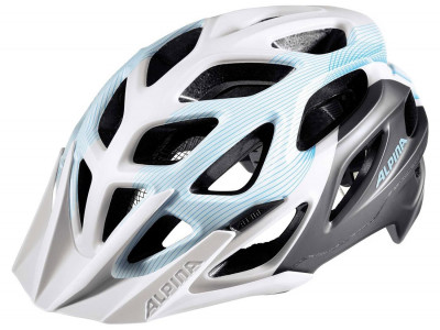 Kask ALPINA MYTHOS 3.0 LE biało-tytanowo-jasnoniebieski