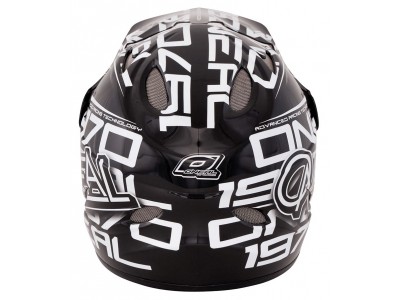 O&#39;NEAL Backflip DH Evo Race helmet black and white