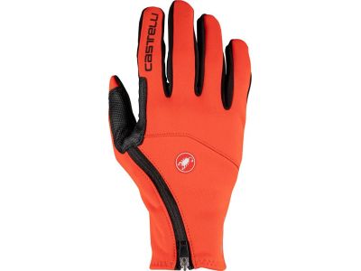 Castelli MORTIROLO rukavice, červeno oranžová