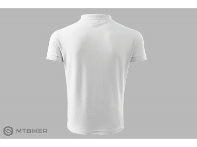 MTBIKER Classic White Polo Shirt