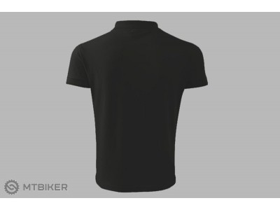 Koszulka polo MTBIKER Classic czarna