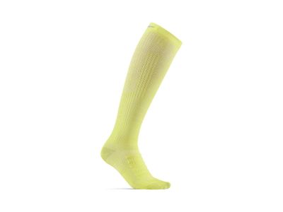 Craft ADV Dry Compress socks, yellow