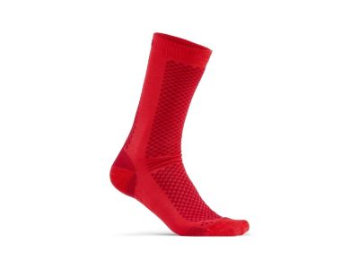 CRAFT Warm 2-pack ponožky, červená