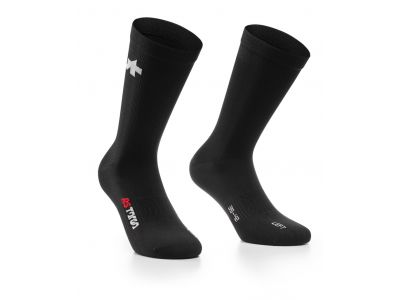 ASSOS RS Targa ponožky, čierna