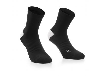 ASSOS Essence ponožky, dvojbalení, černá
