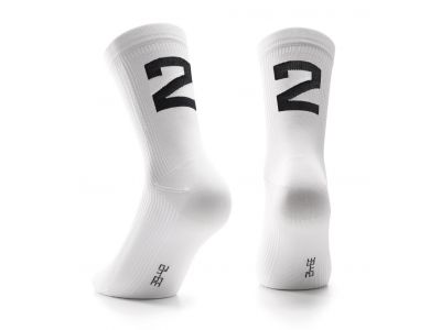 ASSOS Poker 2 socks, white