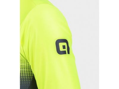 Geaca ALÉ PR-S GRADIENT, galben fluo/negru