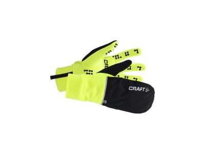 CRAFT ADV Hybrid Weather rukavice, žltá