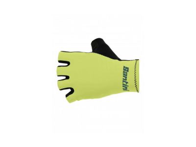 Santini Istinto gloves, fluor green