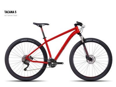 GHOST Tacana 5 29&quot; (rot-dunkelrot-schwarz), Modell 2016