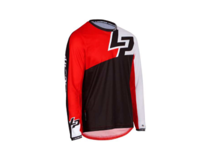 Lapierre jersey long sleeve Trail - red / black / white, model 2016