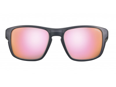 Julbo SHIELD M Spectron 3 Brille, durchscheinend grau/pink