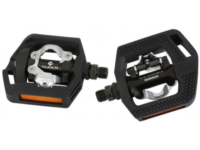 Shimano PD-T421 Click&#39;R single-sided pedals + zar. SM-SH56