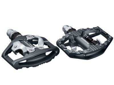 Shimano SPD PD-EH500 pedals, one-sided, dark gray