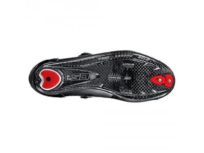 Sidi Wire Carbon Vernice Rennradschuhe weiß/rot